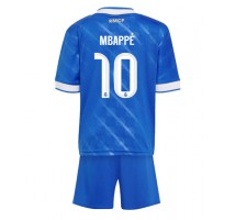 Real Madrid Kylian Mbappe #10 Koszulka Trzecia dzieci 2025-26 Krótki Rękaw (+ krótkie spodenki)